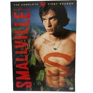 Smallville The Complete First Season DVD Complete w/ 6 Disc & Case Superman